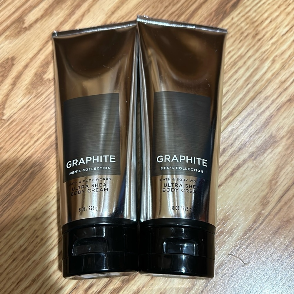 BBW Mens 2pk body creams Graphite